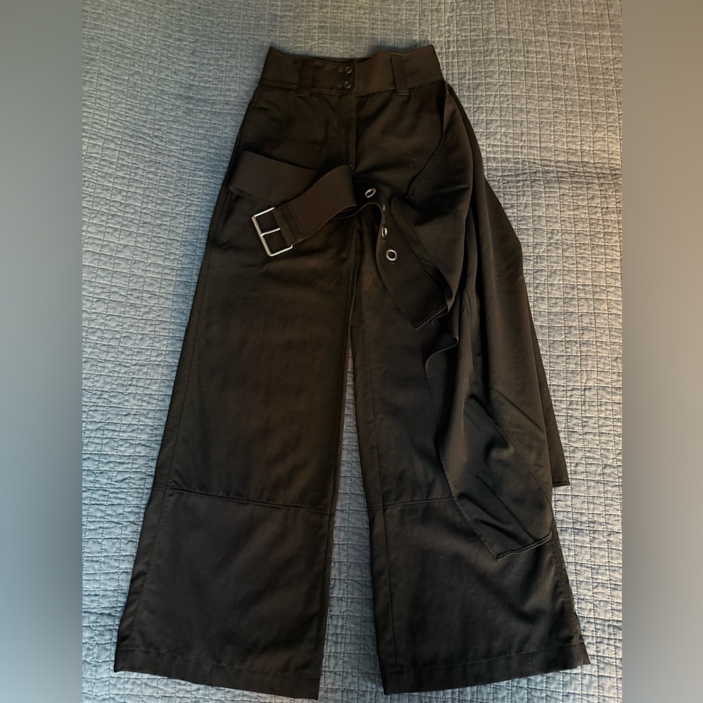 JW ANDERSON Full length handkerchief belted trousers